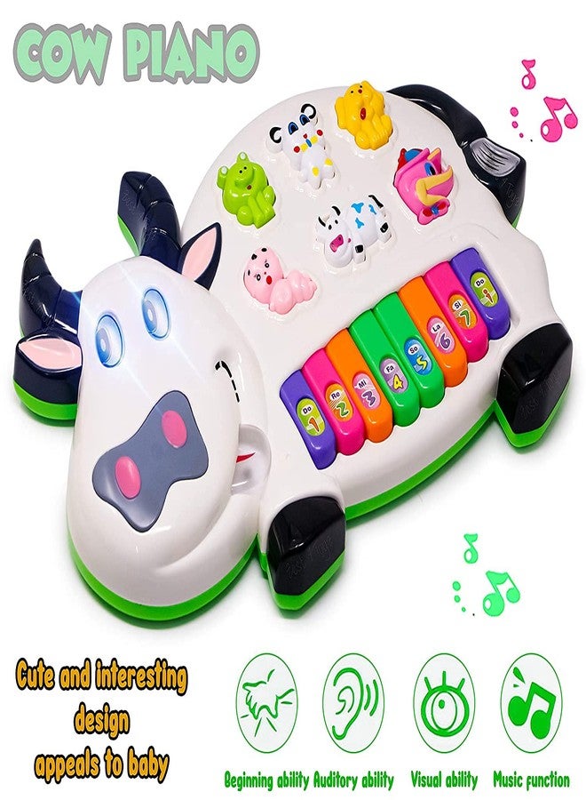 Zyamalox Plastic Piano with 3 Modes, Animal Sounds, Flashing Lights, and Wonderful Music - Multifunctional Delight - Image 4